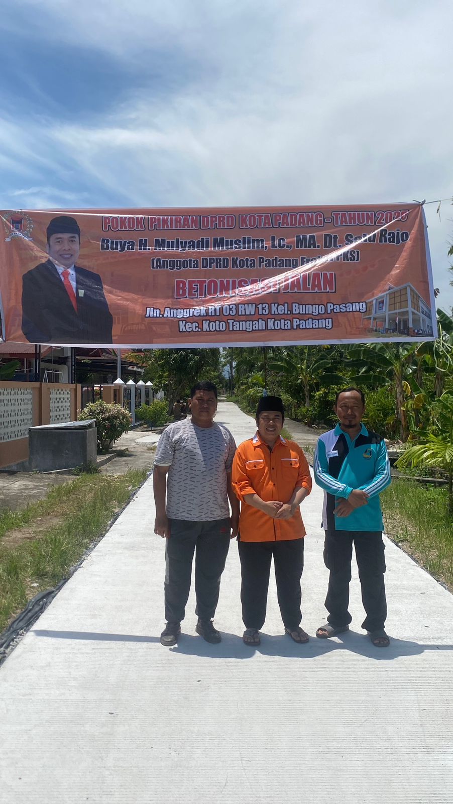 35 Tahun Menanti, Pokir Buya Mulyadi Jadi Solusi