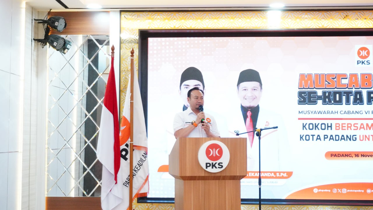 Rahmat Saleh Dorong PKS Padang Rebut Kembali Kursi Wali Kota pada 2029