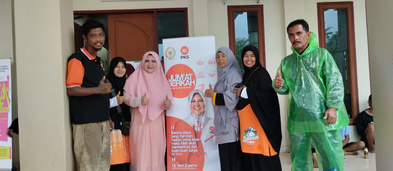 PKS DPRa Tunggul Hitam dan Hj. Nevi Zuairina Salurkan Bantuan untuk Warga Terdampak  Musibah