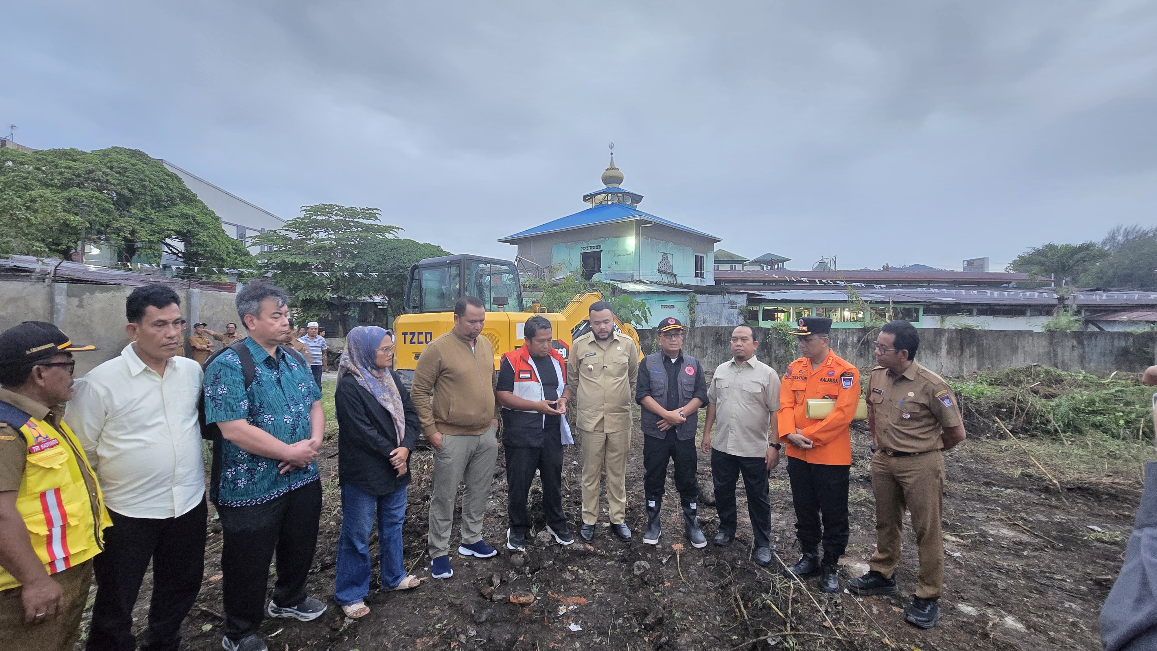 Muharlion Apresiasi Percepatan Peninjauan Lokasi Huntara dan Huntap