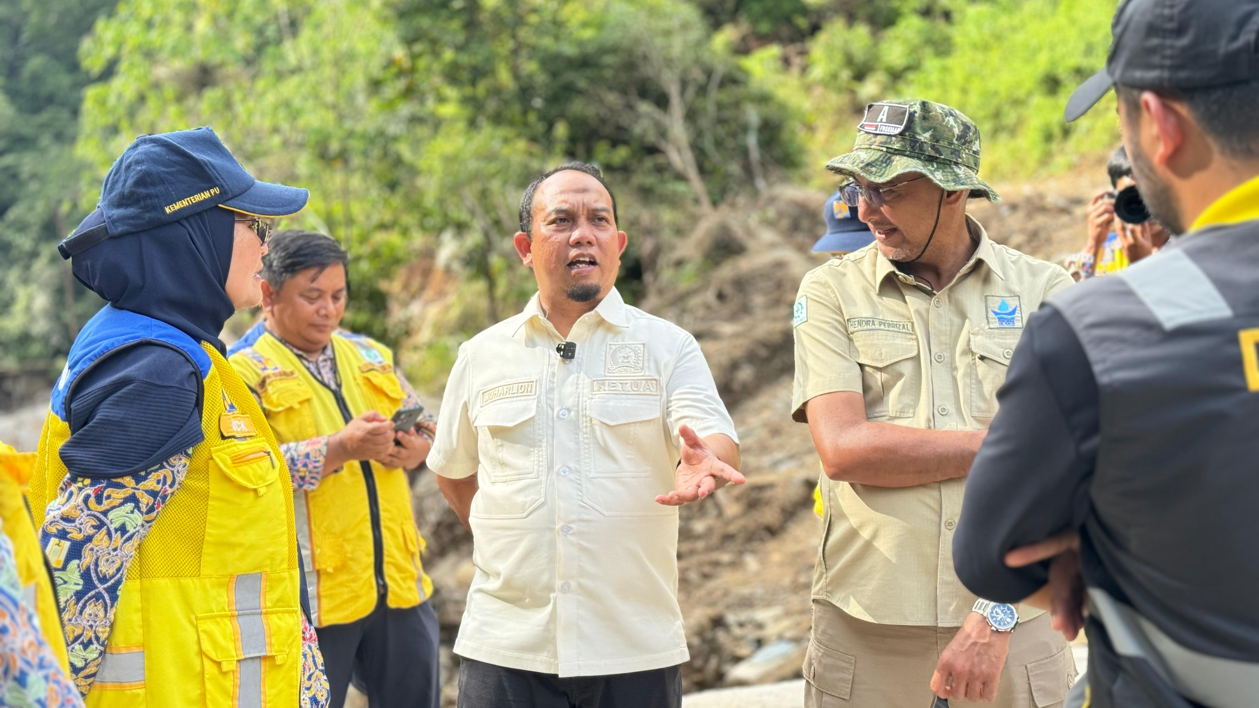 Muharlion: DPRD Padang Terus Kawal Pemulihan Air Bersih, Target 95 Persen Pelanggan Segera Terlayani