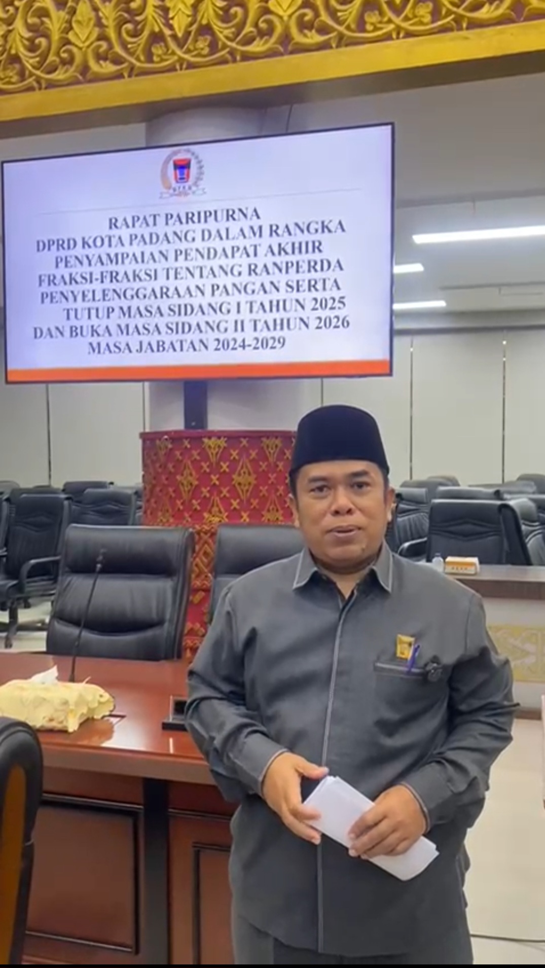 Fraksi PKS Dorong Pemerintah Perkuat Jaminan Keamanan dan Pengadaan Pangan Melalui Perda 