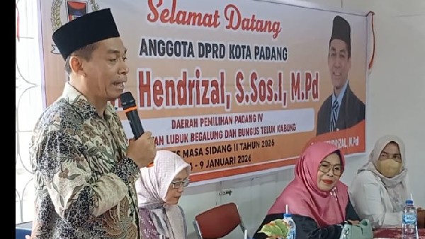 Hendrizal Serap Aspirasi Warga Pagambiran Ampalu Nan XX Saat Reses